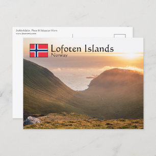 Lofoten Islands Norway Briefkaart