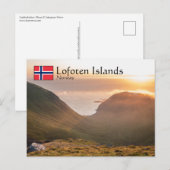 Lofoten Islands Norway Briefkaart (Voorkant / Achterkant)