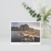 Lofoten Islands Norway Briefkaart (Staand voorkant)