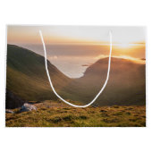 Lofoten Islands Norway Large Gift Bag Groot Cadeauzakje (Achterkant)