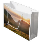 Lofoten Islands Norway Large Gift Bag Groot Cadeauzakje (Voorkant Gekanteld)