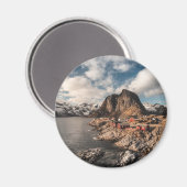 Lofoten Islands Souvenir Magneet (Voorkant / Achterkant)