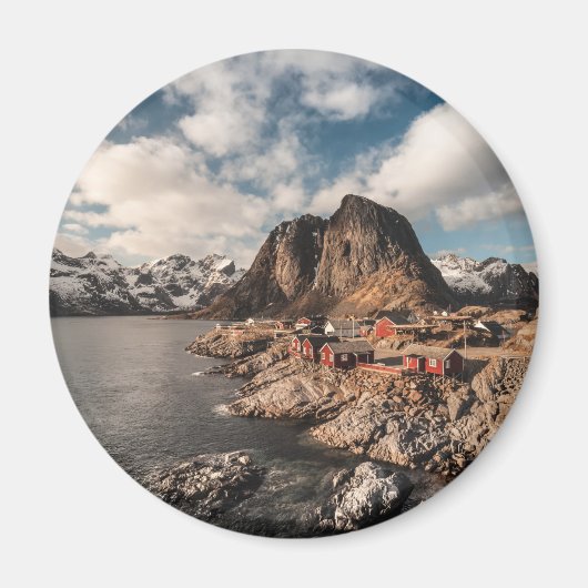 Lofoten Islands Souvenir Magneet (Voorkant)