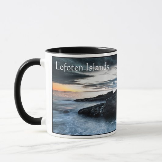 Lofoten Islands Souvenir Mok (Links)