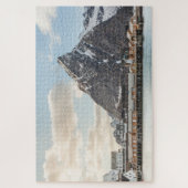 Lofoten Islands Vist het dorp Legpuzzel (Verticaal)