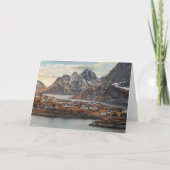 Lofoten Landschap Noorwegen Kaart (Voorkant)