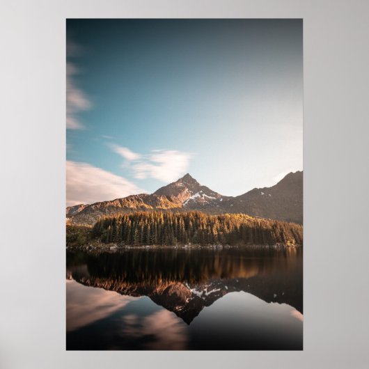 Lofoten Landschap Noorwegen Poster (Voorkant)