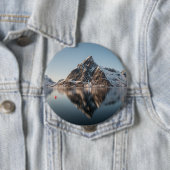 Lofoten Landschapsfoto Ronde Button 4,0 Cm (In situ)