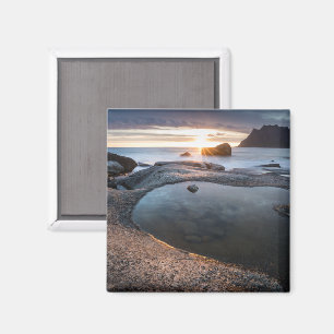 Lofoten Midnight Sun Magneet