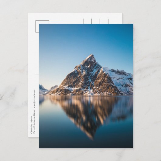 Lofoten Mountain Briefkaart (Voorkant / Achterkant)
