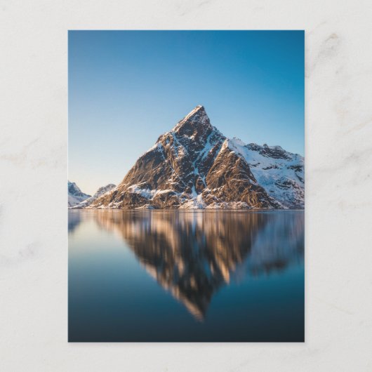 Lofoten Mountain Briefkaart (Voorkant)