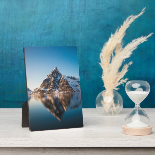 Lofoten Mountain Fotoplaat (Zijkant)