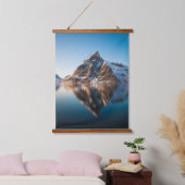Lofoten Mountain Hangend Wandkleed (Slaapkamer)