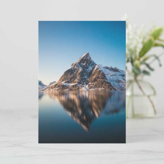 Lofoten Mountain Kaart (Staand voorkant)