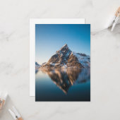 Lofoten Mountain Kaart (Voorkant / Achterkant in situ)