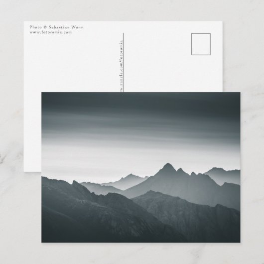 Lofoten Mountain Landscape Briefkaart (Voorkant / Achterkant)