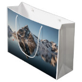 Lofoten Mountain Landscape Foto Groot Cadeauzakje (Voorkant Gekanteld)