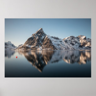 Lofoten Mountain Poster