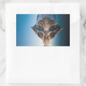 Lofoten Mountain Rechthoekige Sticker (Tas)