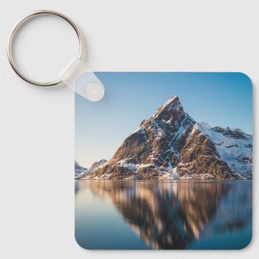 Lofoten Mountain Sleutelhanger (Voorkant)