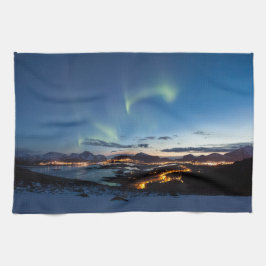 Lofoten Noorderlicht Theedoek