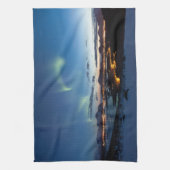 Lofoten Noorderlicht Theedoek (Verticaal)