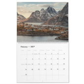 Lofoten Noorwegen 2027 Kalender (Feb 2027)
