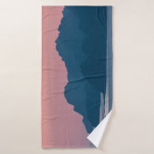 Lofoten Noorwegen Badhanddoek (Badhanddoek)