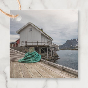 Lofoten Noorwegen Bedankjes Labels
