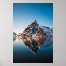 Lofoten Noorwegen Berglandschap Foto