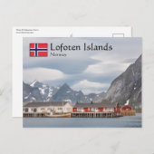 Lofoten Noorwegen Briefkaart (Voorkant / Achterkant)
