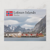 Lofoten Noorwegen Briefkaart (Voorkant)