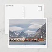 Lofoten Noorwegen Briefkaart (Voorkant / Achterkant)