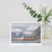 Lofoten Noorwegen Briefkaart (Staand voorkant)