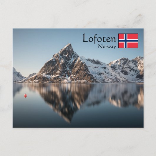 Lofoten Noorwegen Briefkaart (Voorkant)