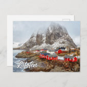 Lofoten, Noorwegen Briefkaart (Voorkant / Achterkant)