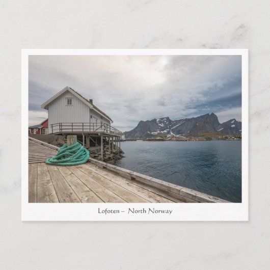 Lofoten Noorwegen Briefkaart (Voorkant)