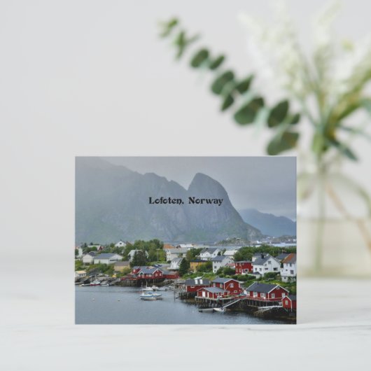 Lofoten, Noorwegen Briefkaart (Staand voorkant)