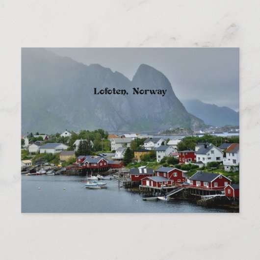 Lofoten, Noorwegen Briefkaart (Voorkant)
