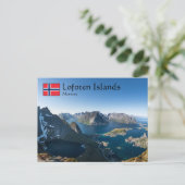 Lofoten Noorwegen Briefkaart (Staand voorkant)