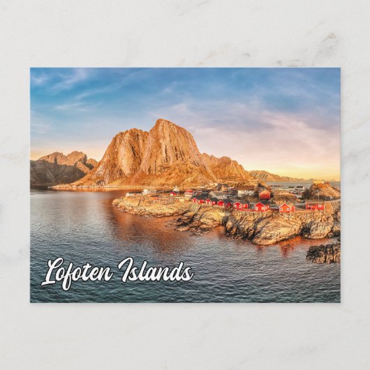 Lofoten, Noorwegen Briefkaart (Voorkant)
