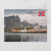 Lofoten Noorwegen Briefkaart (Voorkant)