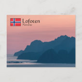 Lofoten Noorwegen Briefkaart (Voorkant)