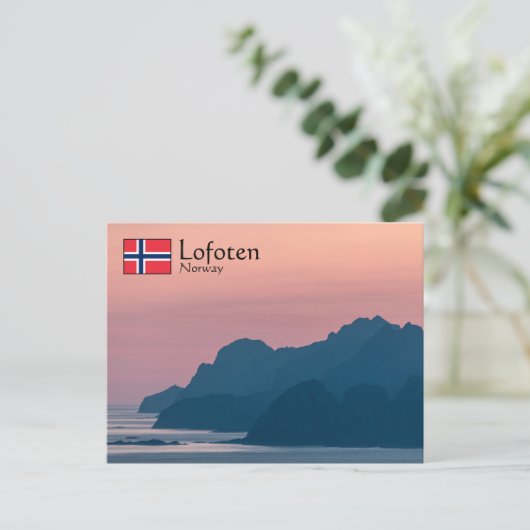 Lofoten Noorwegen Briefkaart (Staand voorkant)