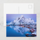 Lofoten Noorwegen Briefkaart (Voorkant / Achterkant)