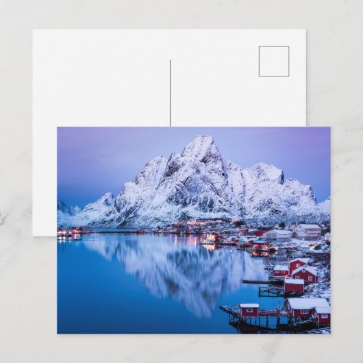 Lofoten Noorwegen Briefkaart (Voorkant / Achterkant)
