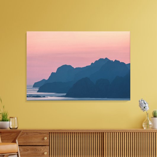 Lofoten Noorwegen Canvas Afdruk (Insitu (Woonkamer))