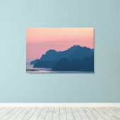 Lofoten Noorwegen Canvas Afdruk (Insitu (Houten vloer))
