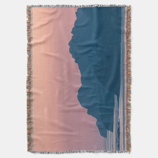 Lofoten Noorwegen Deken (Voorkant Verticaal)