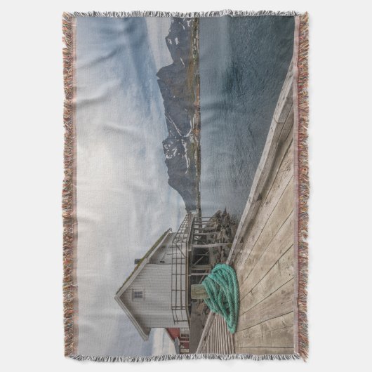 Lofoten Noorwegen Deken (Voorkant Verticaal)